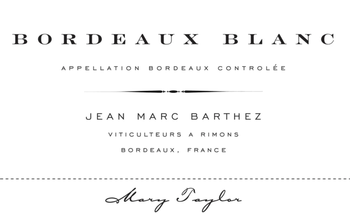 Mary Taylor Bordeaux Blanc Jean Marc Barthez 2023